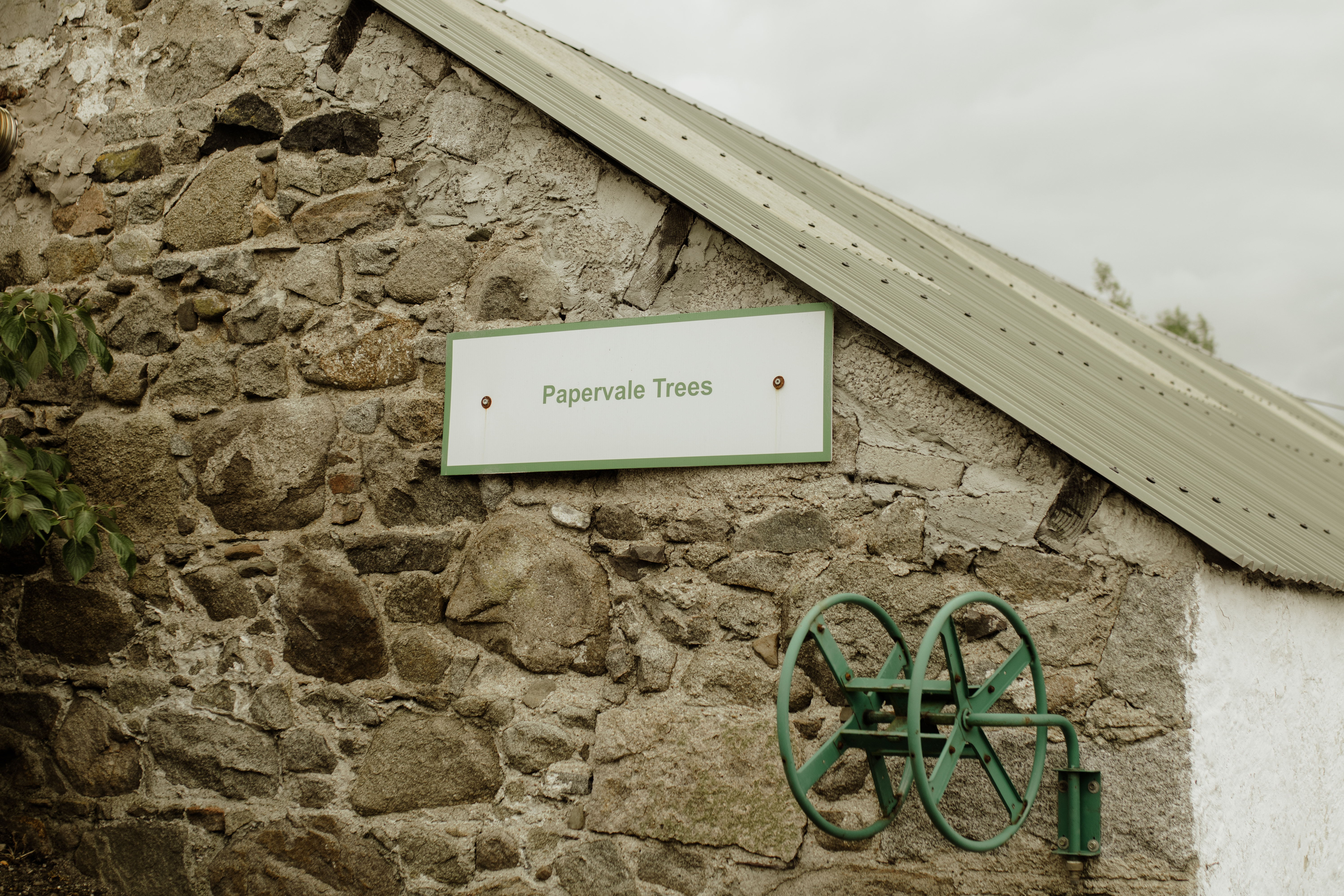Papervale Trees nursery landscape and growing beds, Co. Down